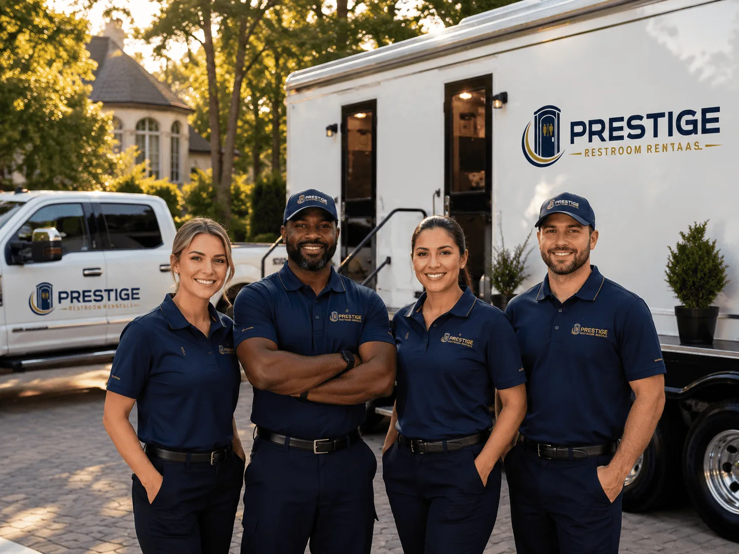 Trusted Luxury Portable Restrooms company in Louann, AR